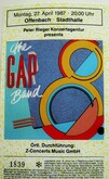 tags: The Gap Band, Offenbach, Hesse, Germany, Ticket, Stadthalle - The Gap Band on Apr 27, 1987 [774-small]