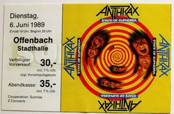 Anthrax / Suicidal Tendencies on Jun 6, 1989 [785-small]