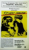 tags: Sonic Youth, Babes in Toyland, Frankfurt am Main, Hesse, Germany, Ticket, Music Hall - Sonic Youth / Babes in Toyland on Sep 18, 1990 [811-small]