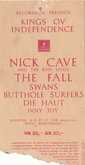 Nick Cave and The Bad Seeds / The Fall / Swans / Die Haut / Holy Toy on Aug 16, 1987 [951-small]