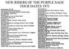 New Riders of the Purple Sage / Waylon Jennings / Commander Cody on Sep 29, 1973 [471-small]
