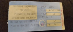 Poison / Warrant on Dec 5, 1990 [829-small]
