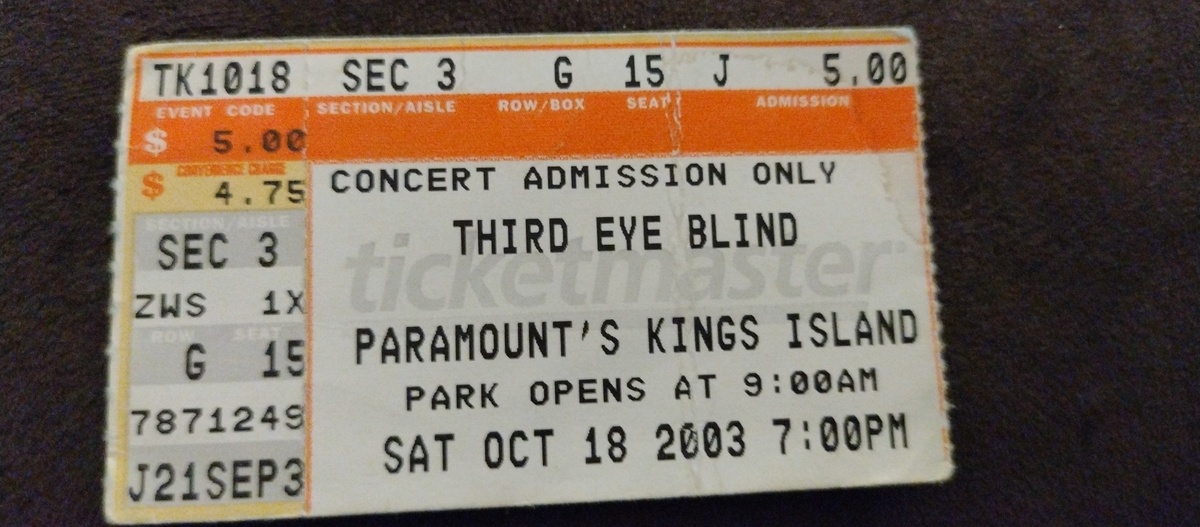 Third Eye Blind's 2003 Concert & Tour History | Concert Archives