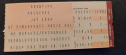 Jay Leno on Mar 13, 1987 [856-small]