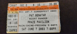 Pat Benatar / Night Ranger on Jun 7, 2003 [869-small]