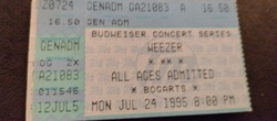 Weezer / That Dog / Teenage Fan Club on Jul 24, 1995 [874-small]