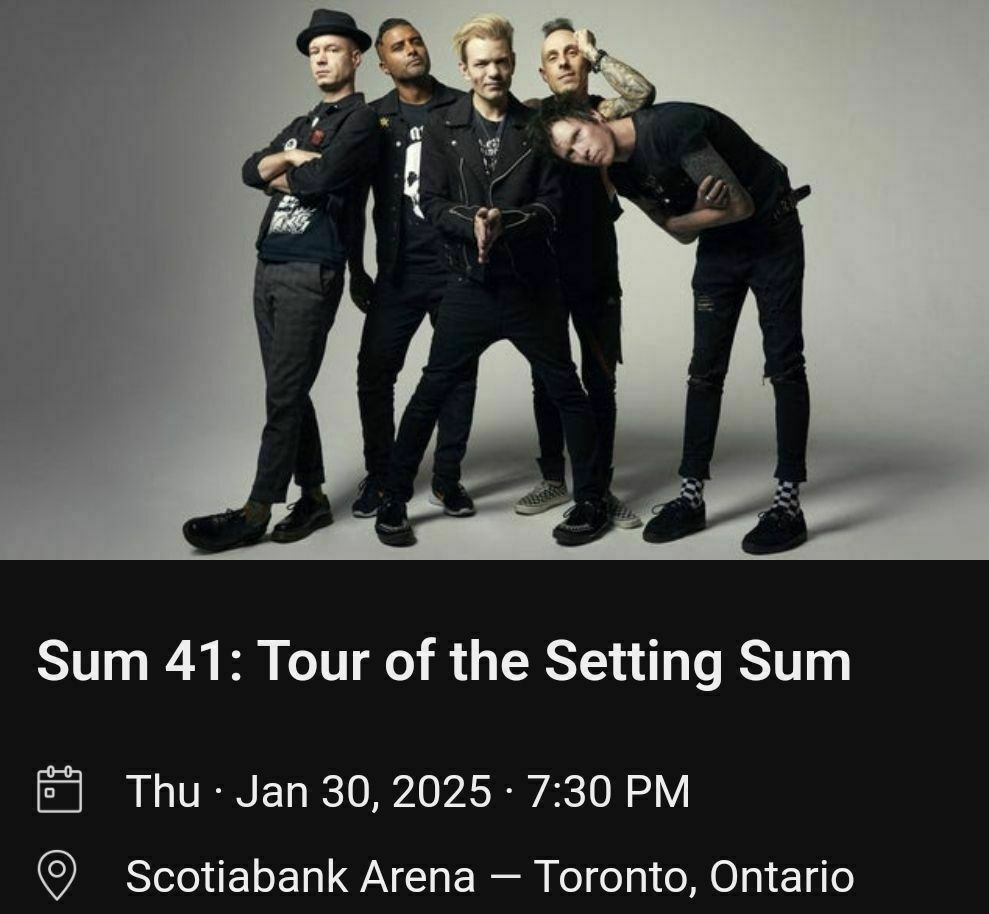 Concert History of Scotiabank Arena Toronto, Ontario, Canada (Updated