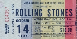 The Rolling Stones / The J. Geils Band / The Greg Kihn Band on Oct 14, 1981 [186-small]