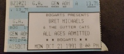 Bret Michaels on Oct 21, 1991 [279-small]