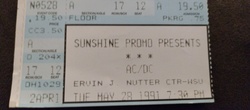AC/DC / LA Guns on May 28, 1991 [285-small]