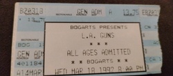 L.A. Guns / Electric Love Hogs on Mar 18, 1992 [315-small]