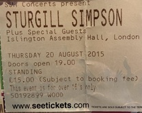 Sturgill Simpson / Joe Pug on Aug 20, 2015 [617-small]