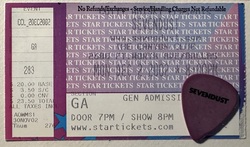 Sevendust / Stereomud / Cinder / Closure on Dec 2, 2002 [680-small]