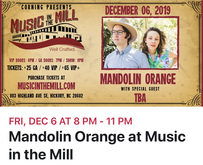 Mandolin Orange on Dec 6, 2019 [710-small]
