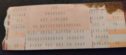 Def Leppard / Tesla on Oct 20, 1987 [801-small]