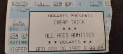 Cheap Trick on Feb 26, 1992 [875-small]