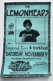 The Lemonheads / Imperial Teen / Frosted on Nov 9, 1996 [418-small]