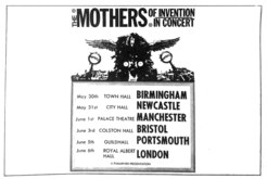 Frank Zappa / The Mothers Of Invention on May 31, 1969 [803-small]