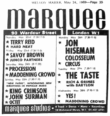Yes / Maddening Crowd on May 28, 1969 [827-small]