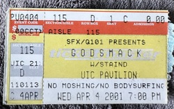 Godsmack / Staind / Cold / Systematic on Apr 4, 2001 [827-small]