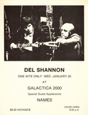 del shannon / Names on Jan 20, 1982 [843-small]