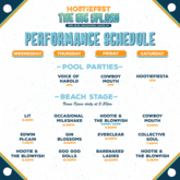 Lineup Schedule, HootieFest The Big Splash 2023 on Apr 26, 2023 [917-small]