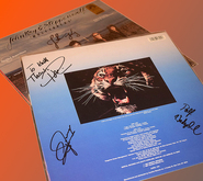 I met TD backstage after the show. Why autograph a Tyger LP? Optical Race not released til Sept 1988, Tangerine Dream / andy summers on Aug 25, 1988 [980-small]
