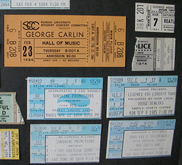 Bonus! The usher did not tear my ticket in half!!, George Carlin on Feb 23, 1984 [991-small]