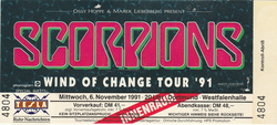 Scorpions / Tesla on Nov 6, 1991 [171-small]