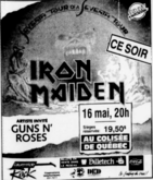 Iron Maiden / Guns N' Roses on May 16, 1988 [515-small]