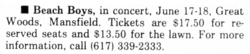 The Beach Boys / Roy Orbison / John Cafferty & the Beaver Brown Band on Jun 17, 1988 [582-small]