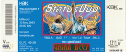 Status Quo / Uriah Heep on Nov 13, 2013 [768-small]