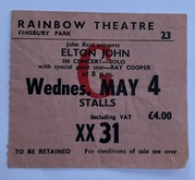 Elton John / Ray Cooper on May 4, 1977 [770-small]