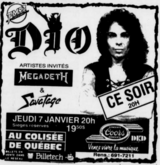 Dio / Megadeth / Savatage on Jan 7, 1988 [907-small]