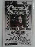 Ozzy Osbourne / Slaughter / Ugly Kid Joe on Jun 19, 1992 [279-small]