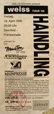 tags: Haindling, Ticket - Haindling / Chaka Kahn on Apr 19, 1996 [219-small]