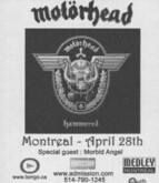 Motörhead / Morbid Angel / Voivod / Speedealer on Apr 28, 2002 [738-small]