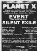 Planet X / Event / Silent Exile on May 22, 2001 [754-small]