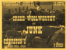 Woolworthy / Junk / Crisis on Jun 21, 1995 [941-small]