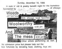 Woolworthy / The Mess on Dec 10, 1995 [962-small]