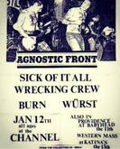 Agnostic Front / Sick of It All on Jan 13, 1991 [706-small]
