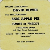 David Bowie / Sam Apple Pie on Nov 14, 1969 [851-small]