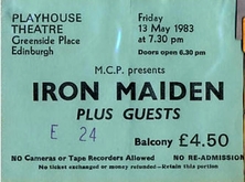 Iron Maiden / Grand Prix on May 13, 1983 [598-small]