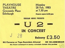 U2 / Nightcaps on Feb 28, 1983 [601-small]