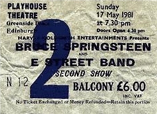 Bruce Springsteen & The E Street Band on May 17, 1981 [613-small]