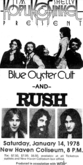 Blue Öyster Cult / Rush on Jan 14, 1978 [621-small]