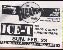 Ice-T / Body Count / Hard Corps on Feb 23, 1992 [686-small]