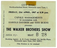 The Walker Brothers / Engelbert Humperdinck / Yusuf / Cat Stevens / Jimi Hendrix on Apr 21, 1967 [821-small]