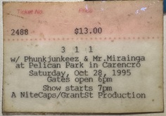 311 / Phunk Junkies / Mr. Mirainga on Oct 28, 1995 [900-small]