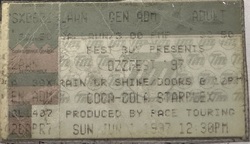 Ozzfest 1997 - Black Sabbath Reunion Tour on Jun 1, 1997 [922-small]